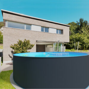 Bazén Planet Pool ANTRAZIT/Blue – samotný bazén 450x122 cm