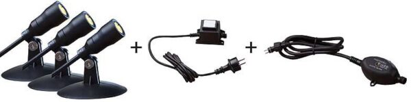 Heisner Smart light - 3x LED bodovka 3x1 W
