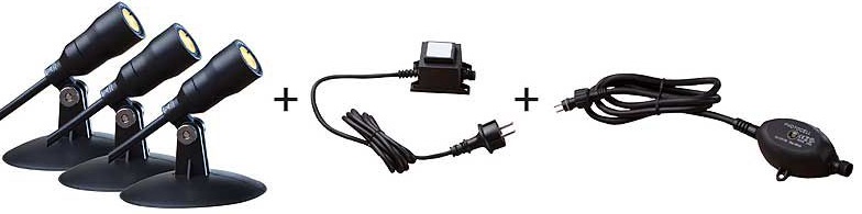 Heisner Smart light - 3x LED bodovka 3x1 W